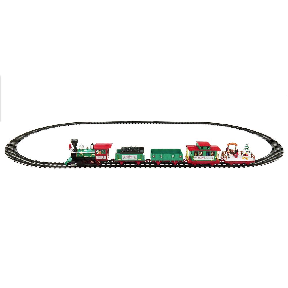 mickey mouse train set disney store