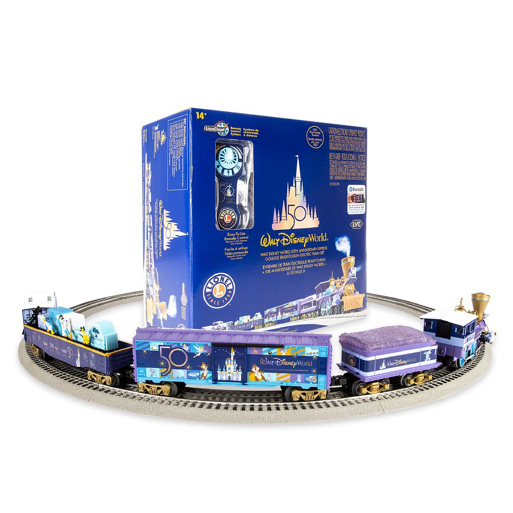 Walt Disney World 50th Anniversary Express O-Gauge Ready-to-Run Electric Train Set by Lionel