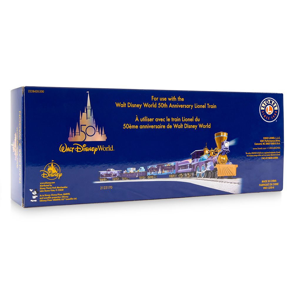 Walt Disney World 50th Anniversary Train Car by Lionel