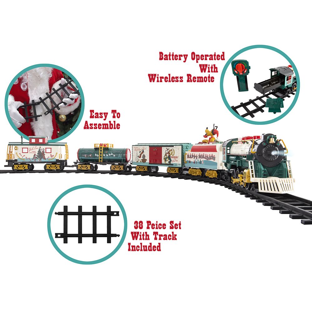 Mickey Mouse and Friends 2022 Holiday Train Set by Lionel