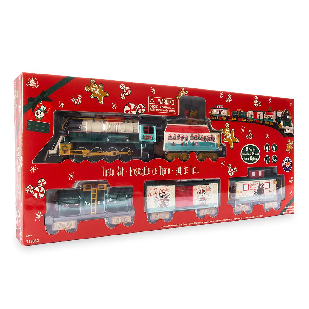 Mickey Mouse and Friends 2022 Holiday Train Set by Lionel