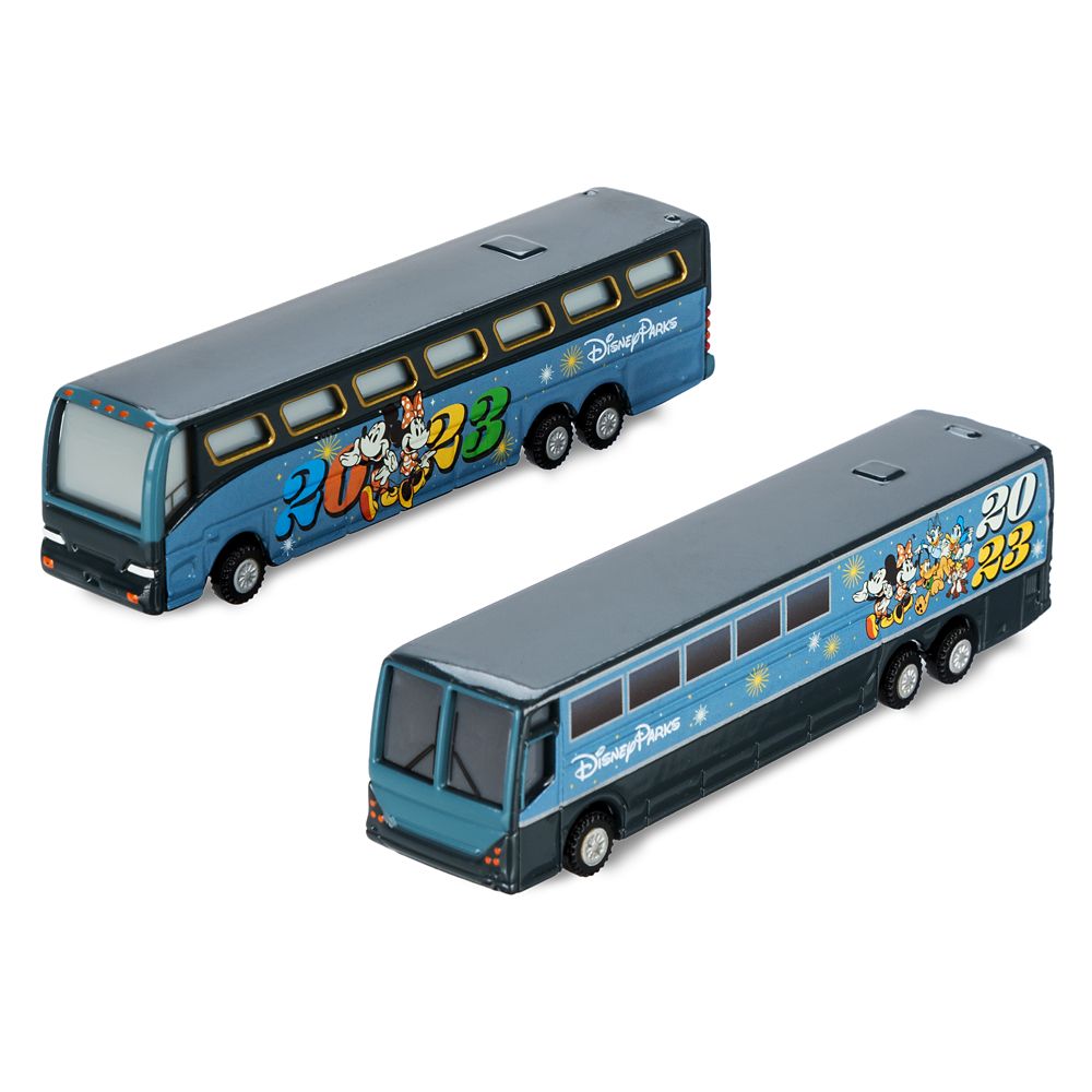 Mickey Mouse and Friends Disney Parks 2023 Die Cast Bus Set available online for purchase