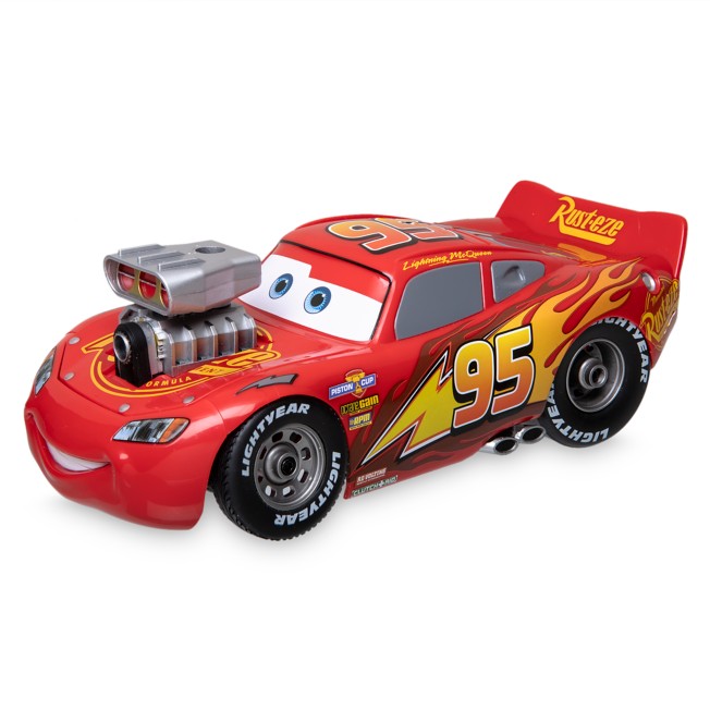 Remote Control Lightning McQueen Personalized FREE Cars LED Night Light Lamp 