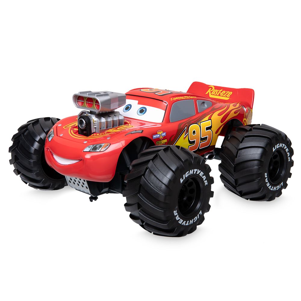 lightning mcqueen monster truck remote control