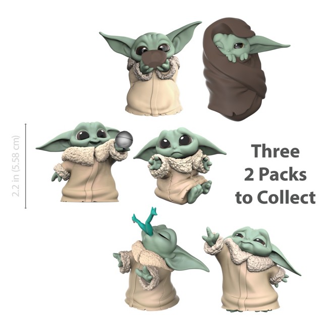 Star Wars Mandalorian Bounty Collection Figure Baby Yoda Bowl #2 Bounties NIB 
