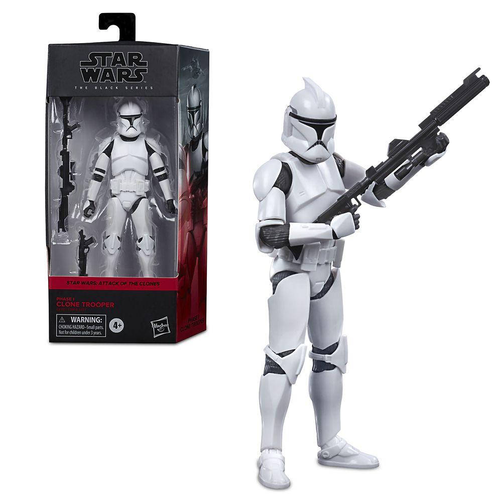 Phase 1 Clone Trooper Action Figure Star Wars Attack Of The Clones The Black Series By Hasbro Shopdisney