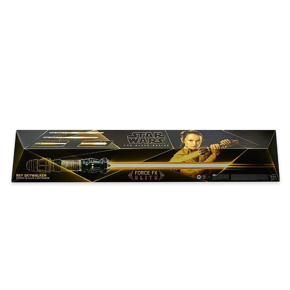 Rey Skywalker Yellow LIGHTSABER The Black Series Force FX Elite LIGHTSABER Toy by Hasbro – Star Wars: The Rise of Skywalker