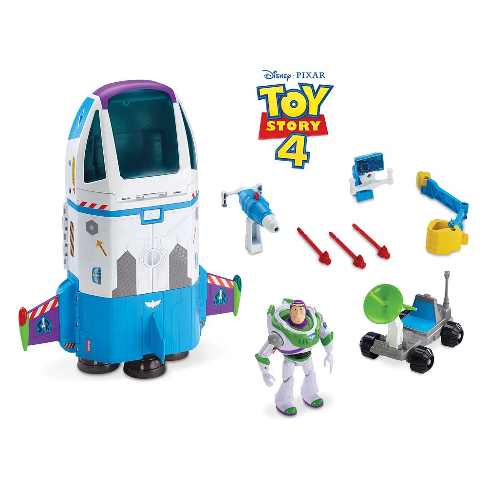 Buzz Lightyear Star Command Spaceship Play Set by Mattel | Disney Store