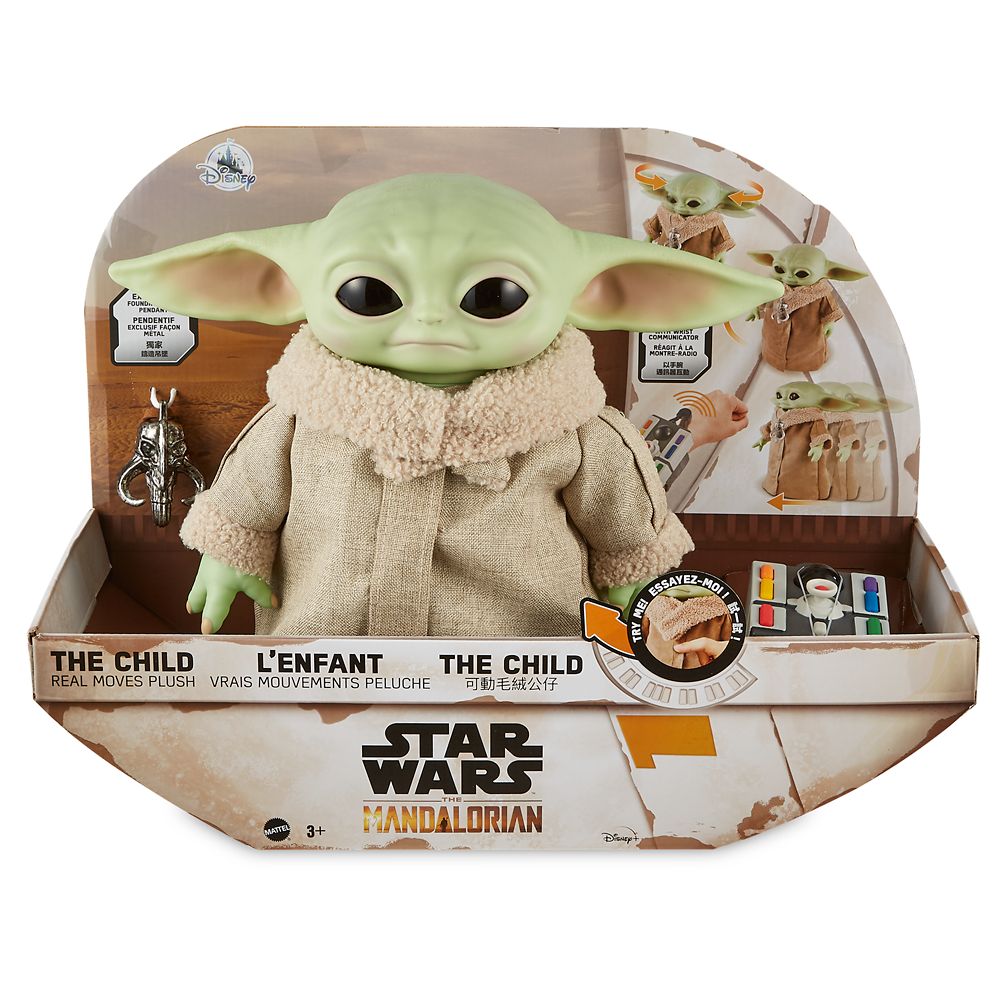 Star Wars Baby Yoda Grogu The Child Animatronic Mandalorian Action Figures 
