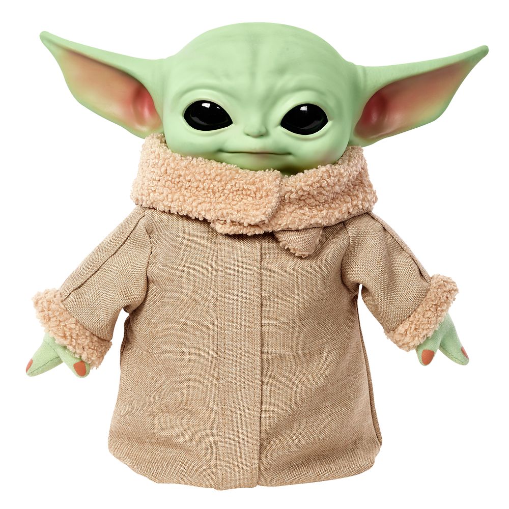 Squeeze & Blink Grogu Plush by Mattel – Star Wars