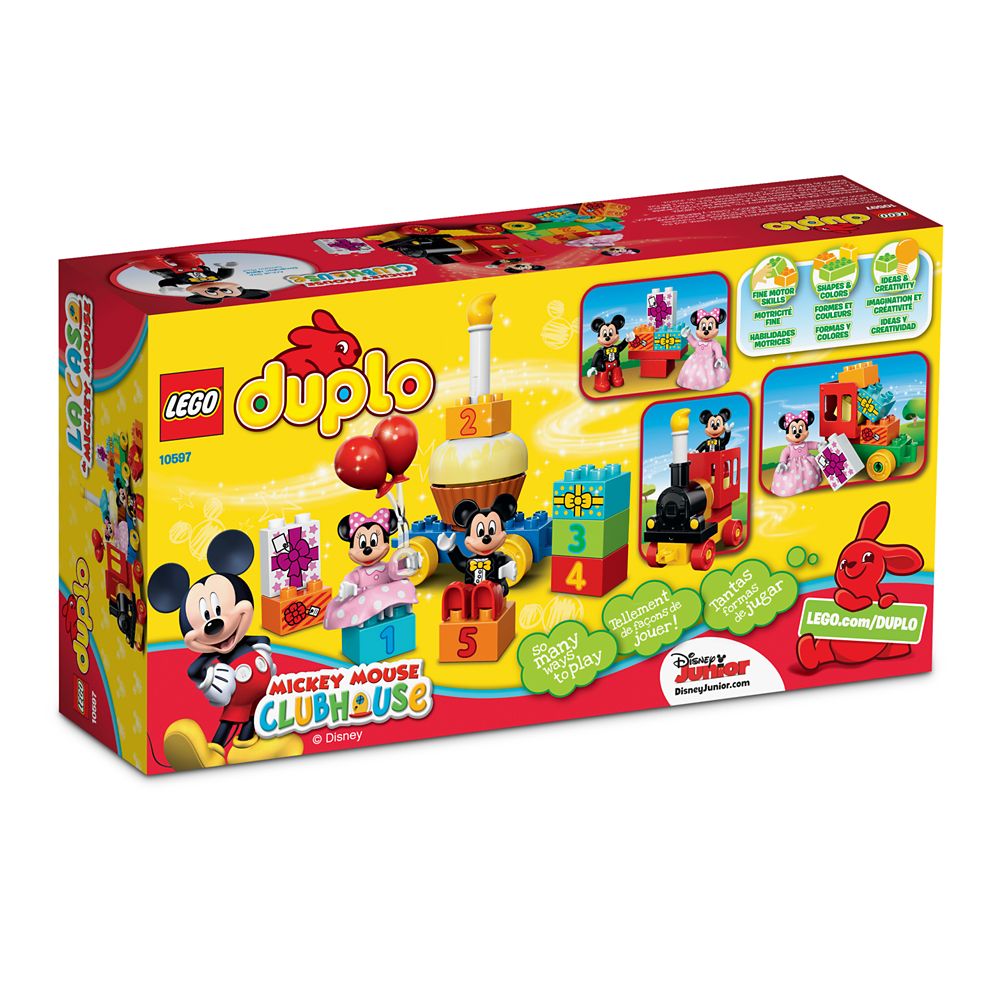 mickey mouse duplo train