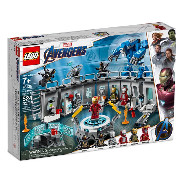 Iron Man Hall of Armor Play Set by LEGO – Marvel Avengers