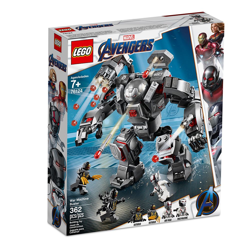 War Machine Buster Play Set By Lego Marvel Avengers