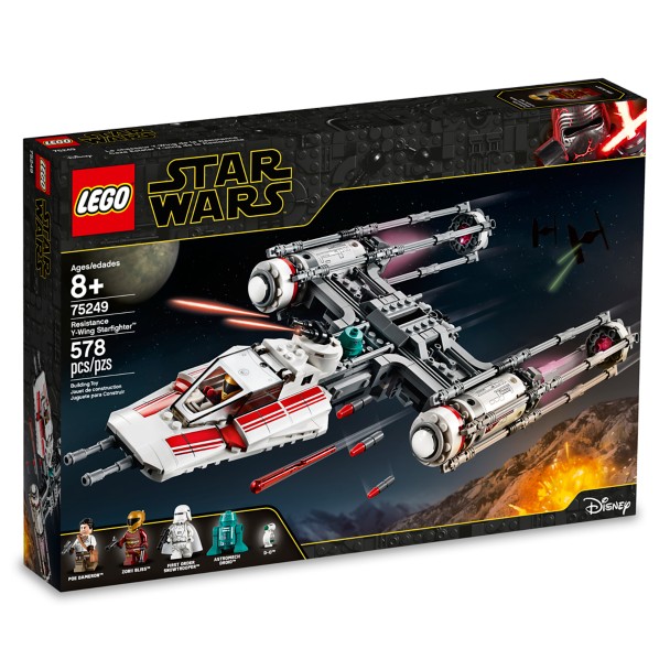 Resistance Y-Wing Starfighter Playset by LEGO – Star Wars: The Rise of Skywalker