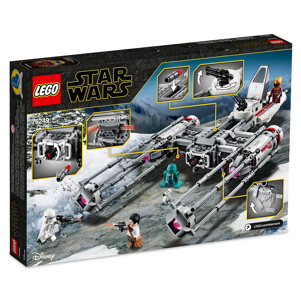 Resistance Y-Wing Starfighter Playset by LEGO – Star Wars: The Rise of Skywalker