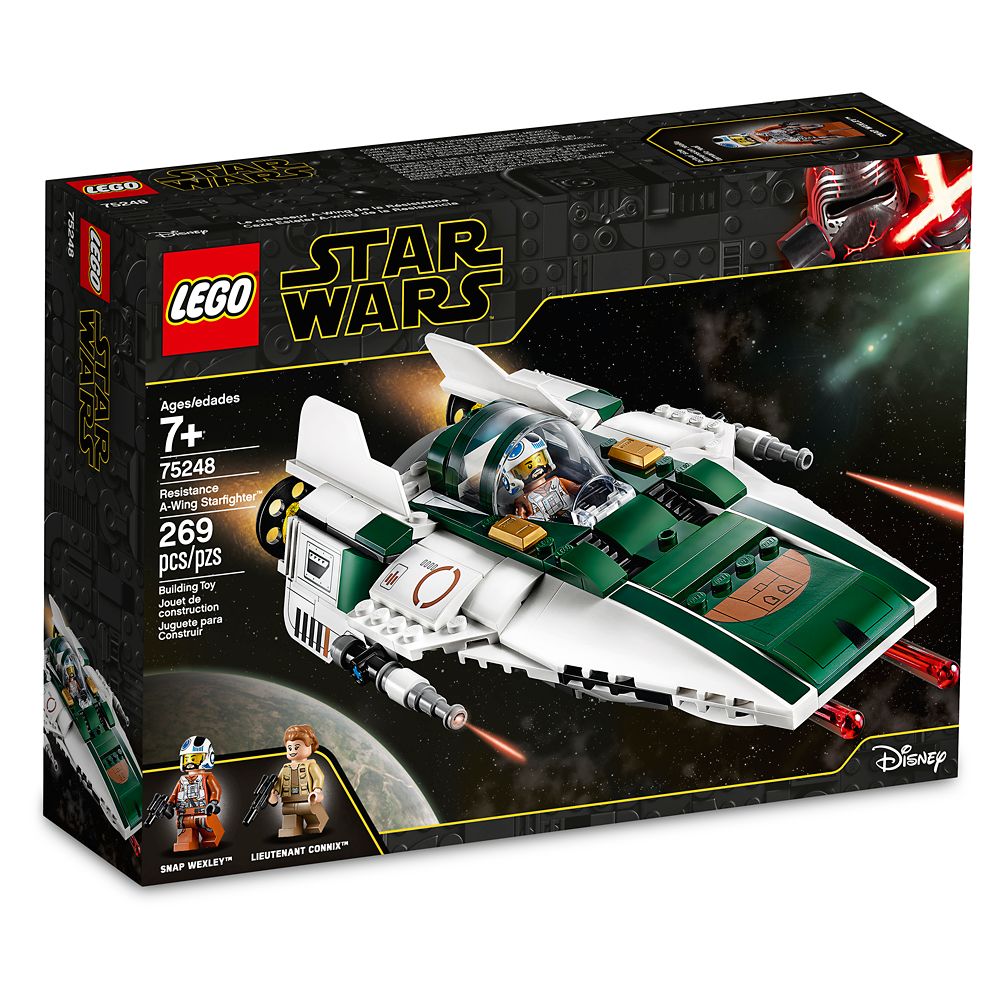 Resistance A-Wing Starfighter Playset by LEGO – Star Wars: The Rise of Skywalker