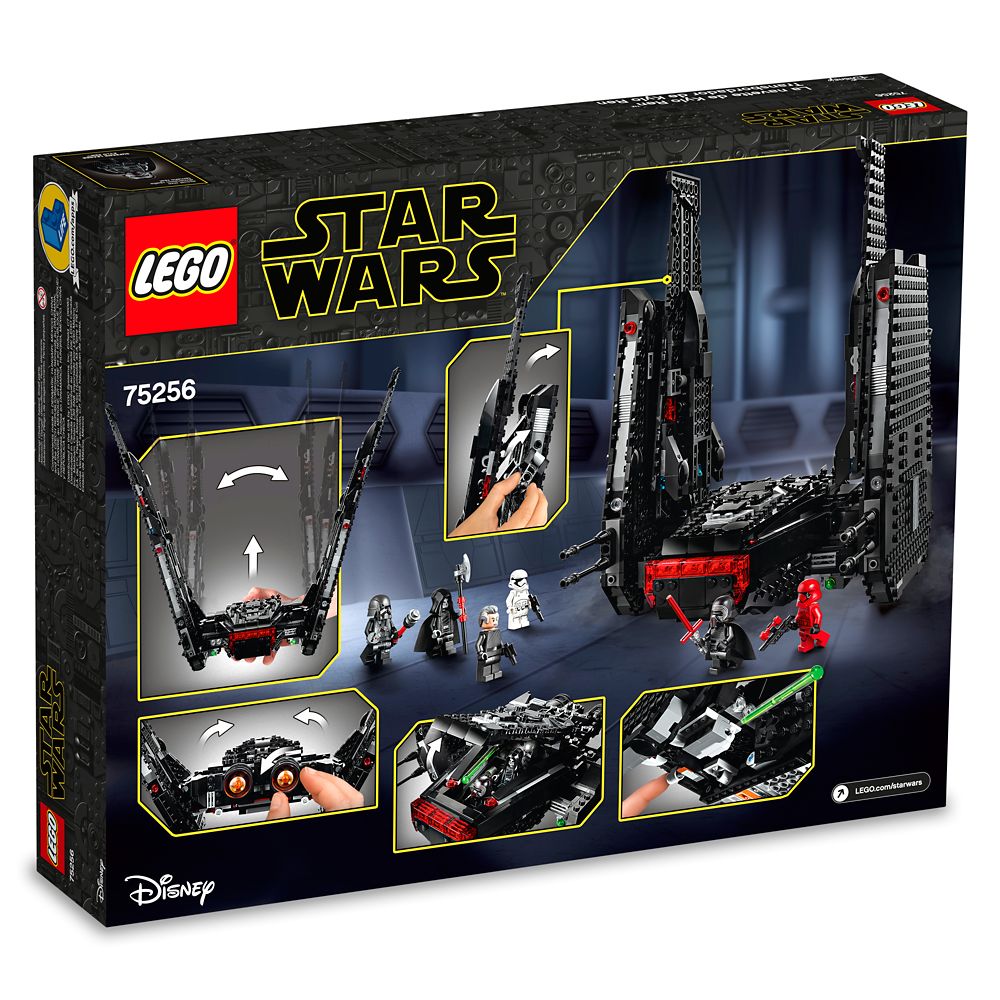 LEGO Star Wars Kylo Ren's Shuttle 75256 Building Set