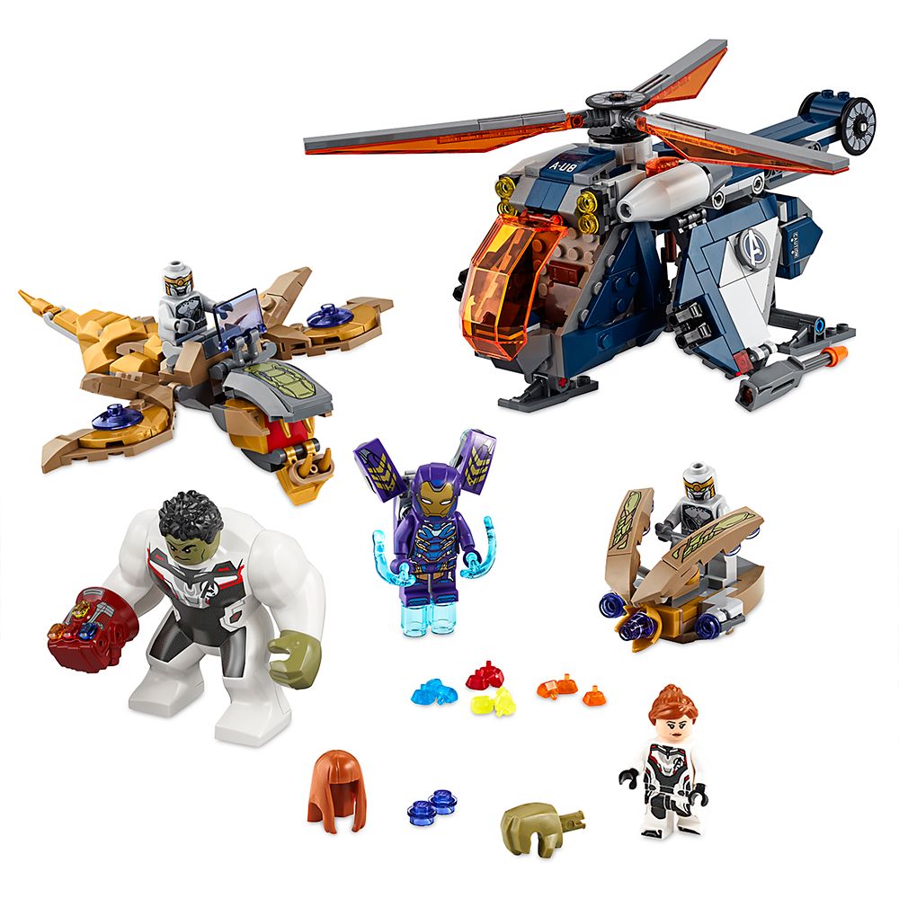 lego avengers endgame set hulk helicopter drop