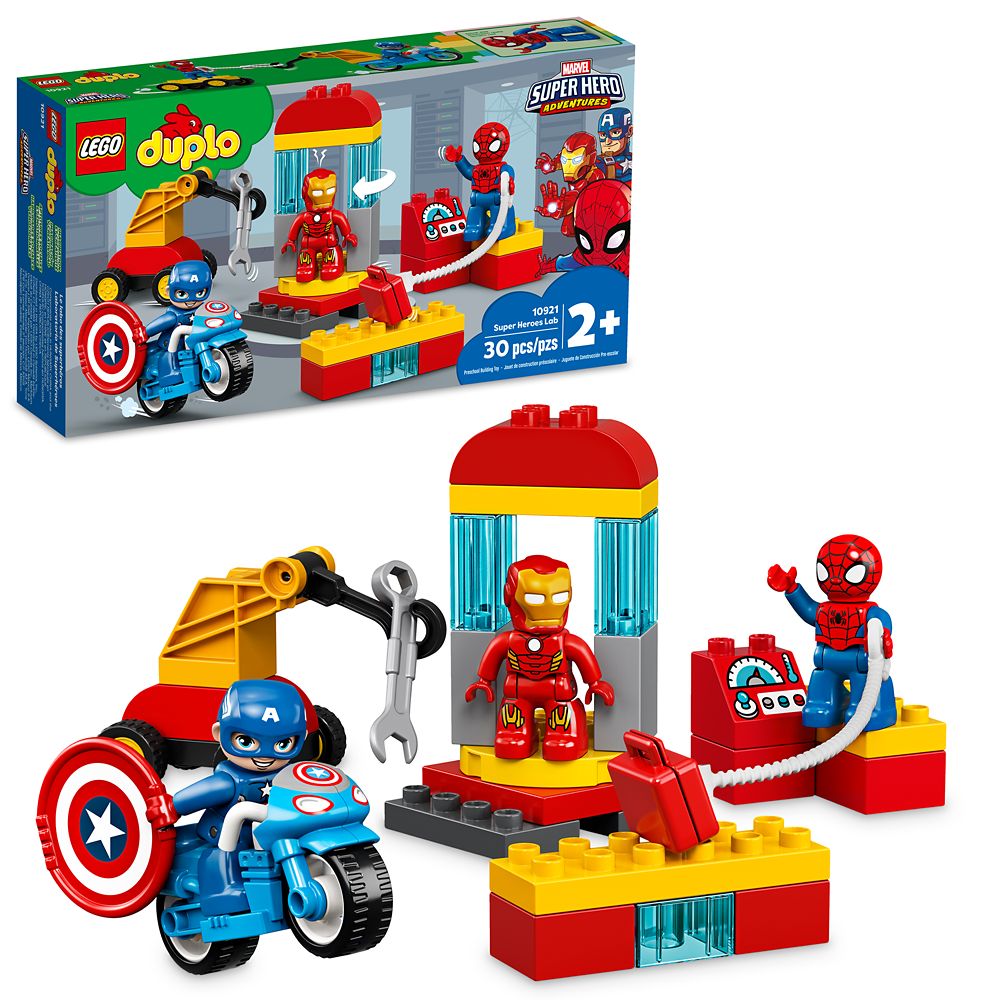 Marvel Super Heroes Lab Duplo Building Set by LEGO