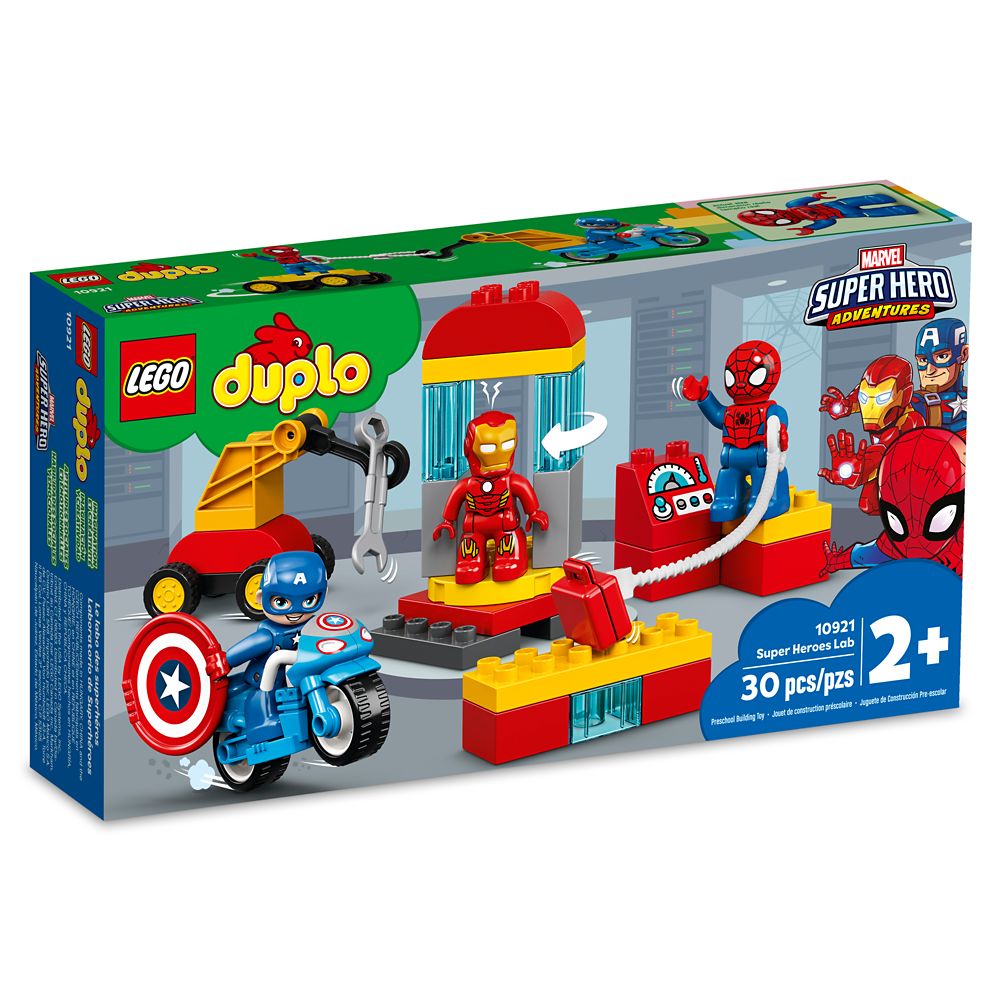 Marvel Super Heroes Lab Duplo Building Set by LEGO