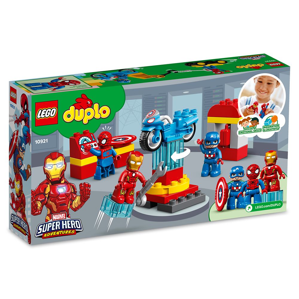 Marvel Super Heroes Lab Duplo Building Set by LEGO