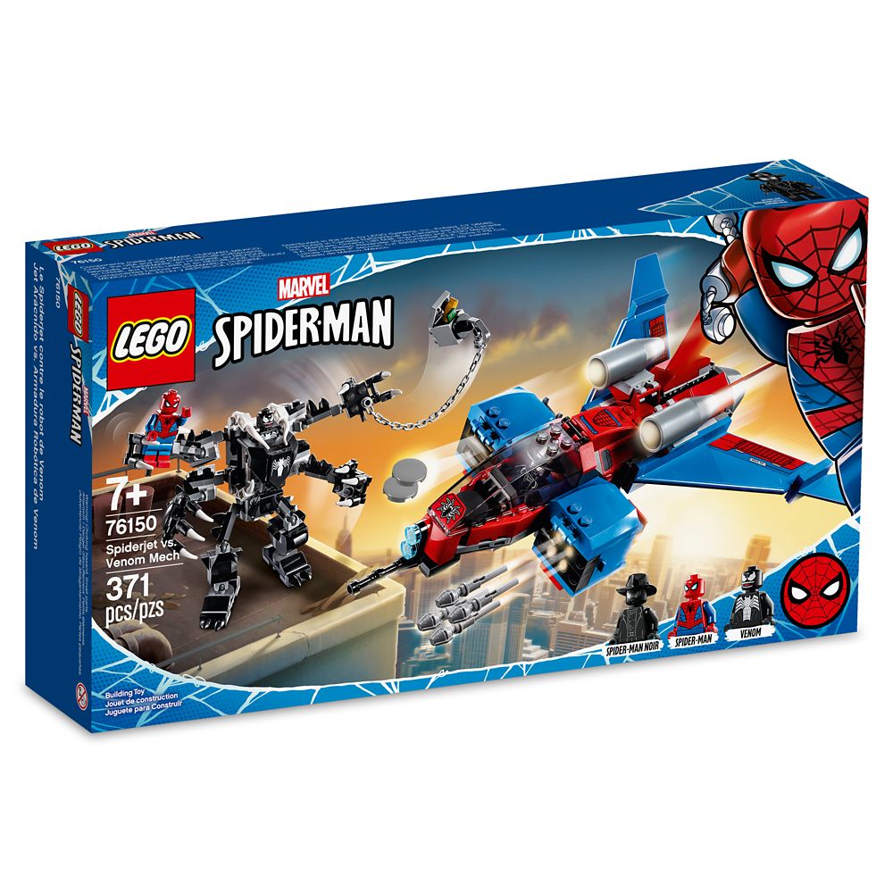 Spiderjet vs. Venom Mech Building Set by LEGO – Spider-Man
