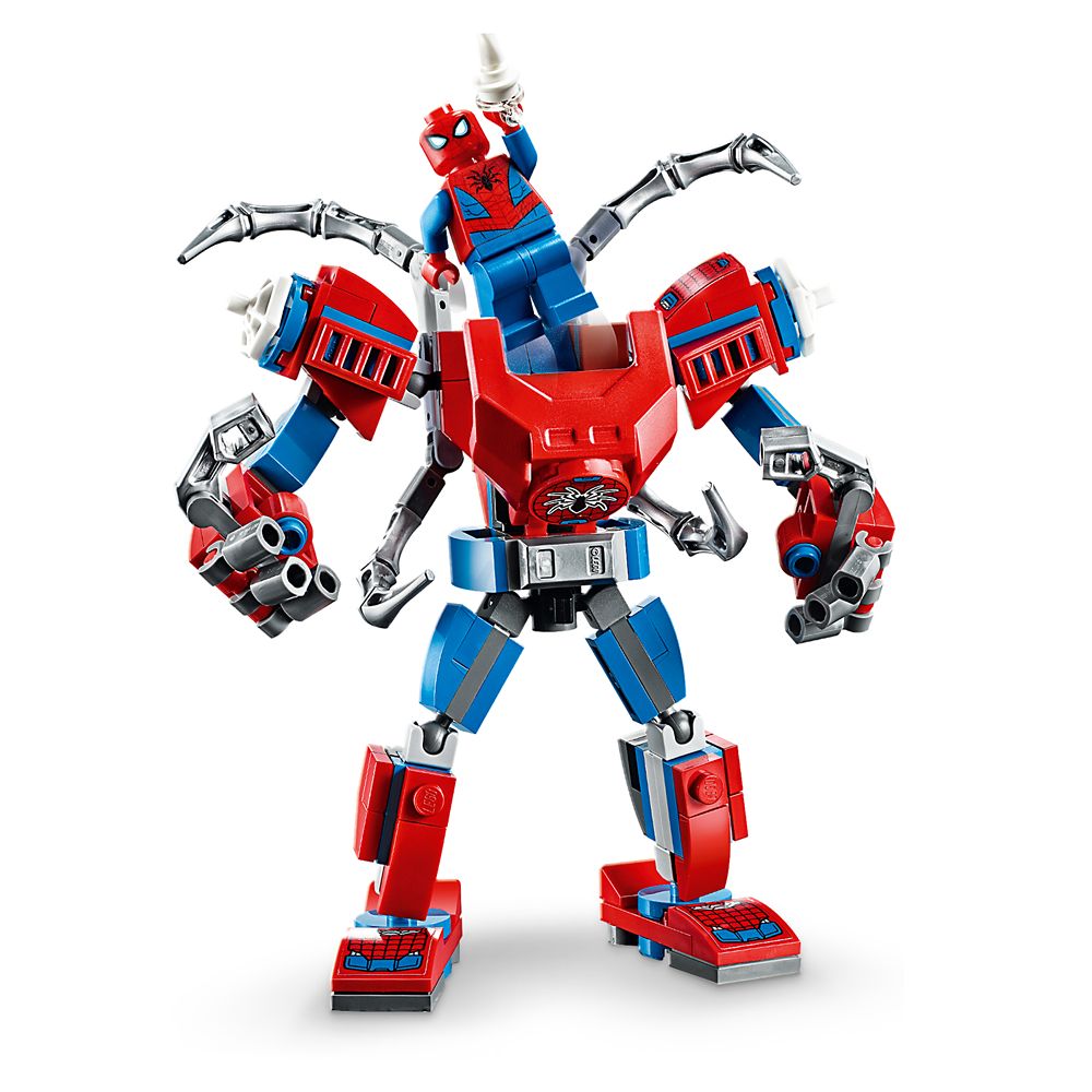 lego spider man spider mech