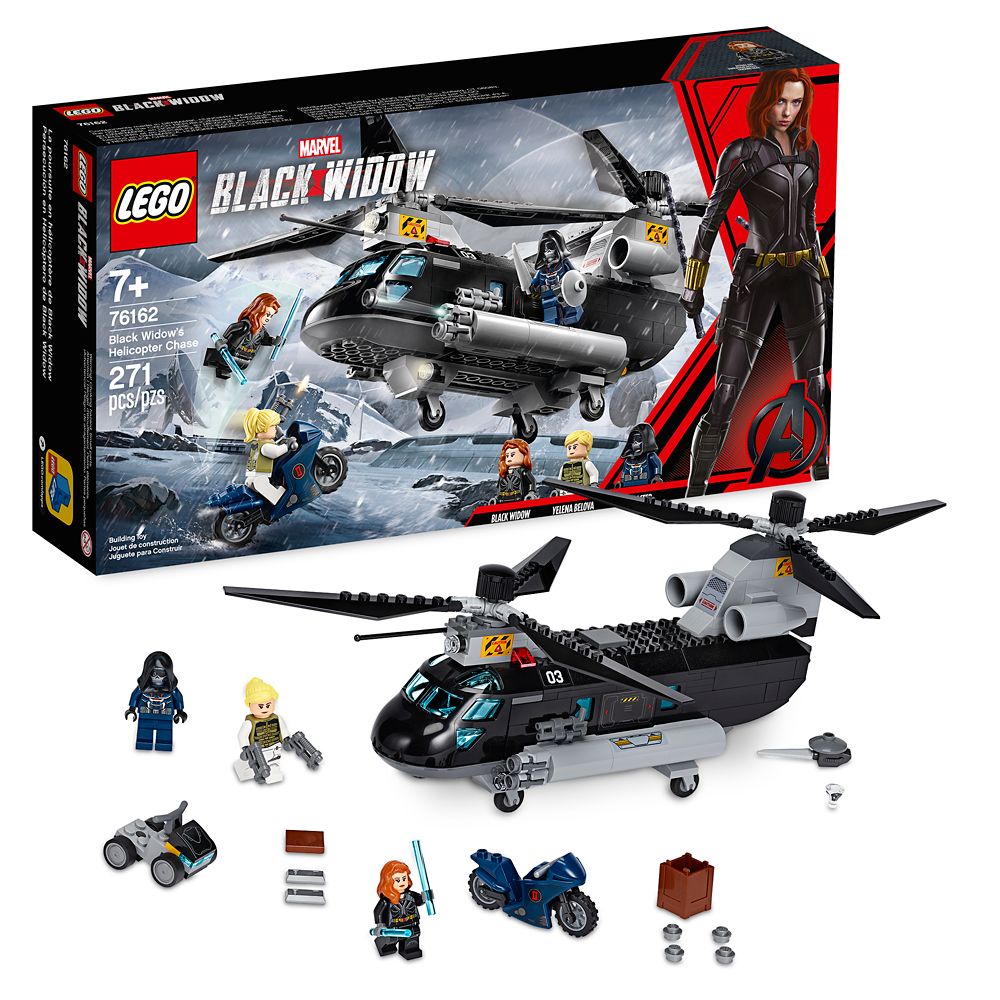 Black Widow's Helicopter Chase Building Set by LEGO – Marvel's Black Widow