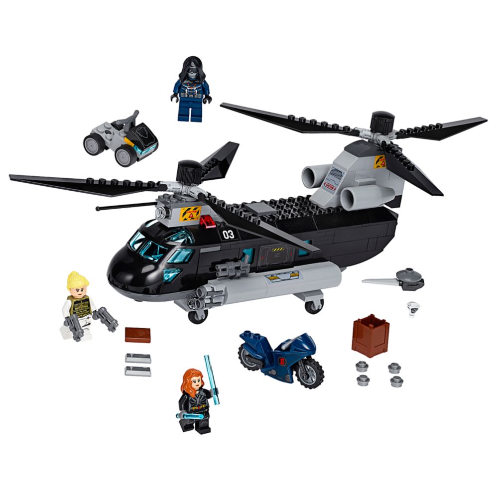 Black Widow's Helicopter Chase Building Set by LEGO – Marvel's Black Widow