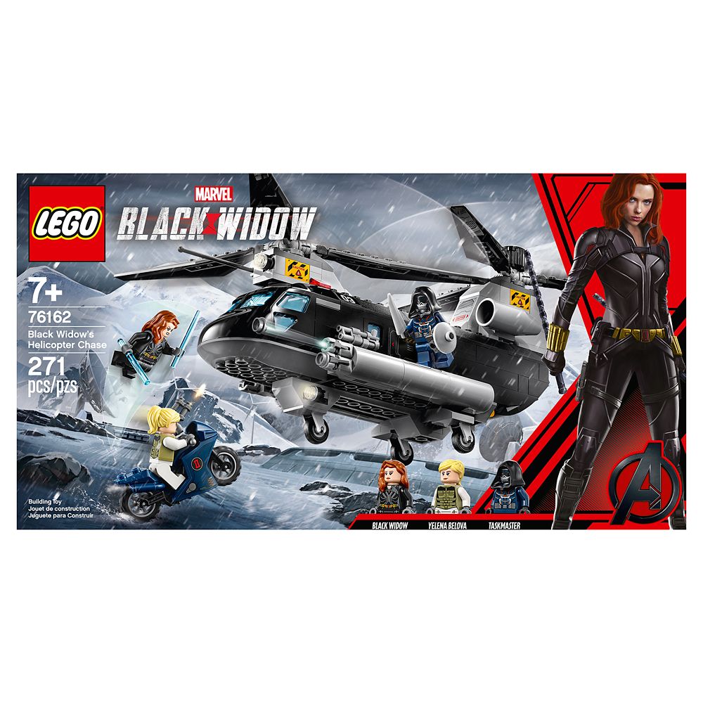 Black Widow's Helicopter Chase Building Set by LEGO – Marvel's Black Widow