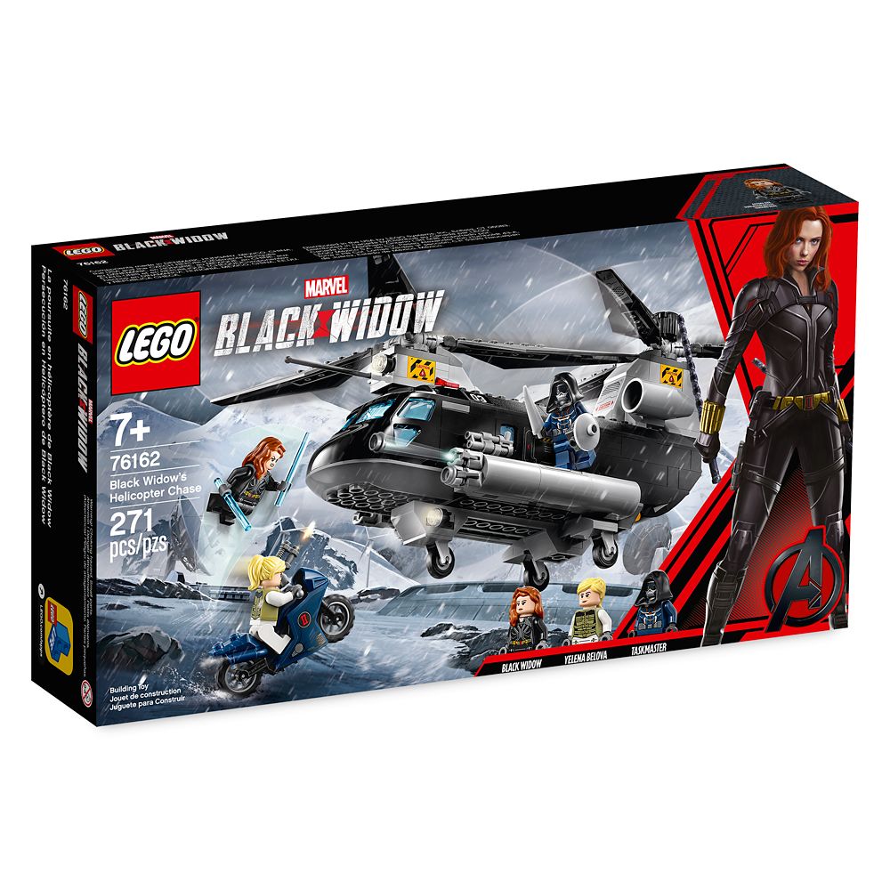 Black Widow's Helicopter Chase Building Set by LEGO – Marvel's Black Widow