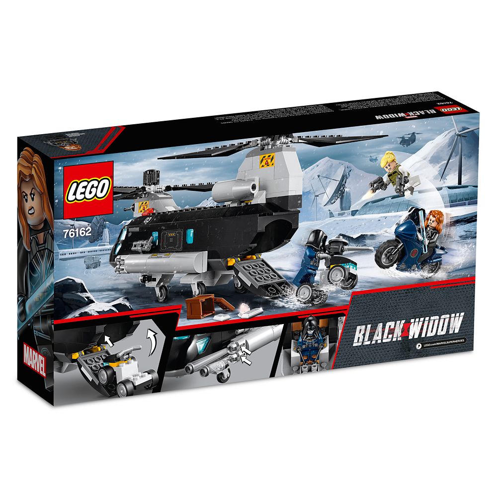 Black Widow's Helicopter Chase Building Set by LEGO – Marvel's Black Widow