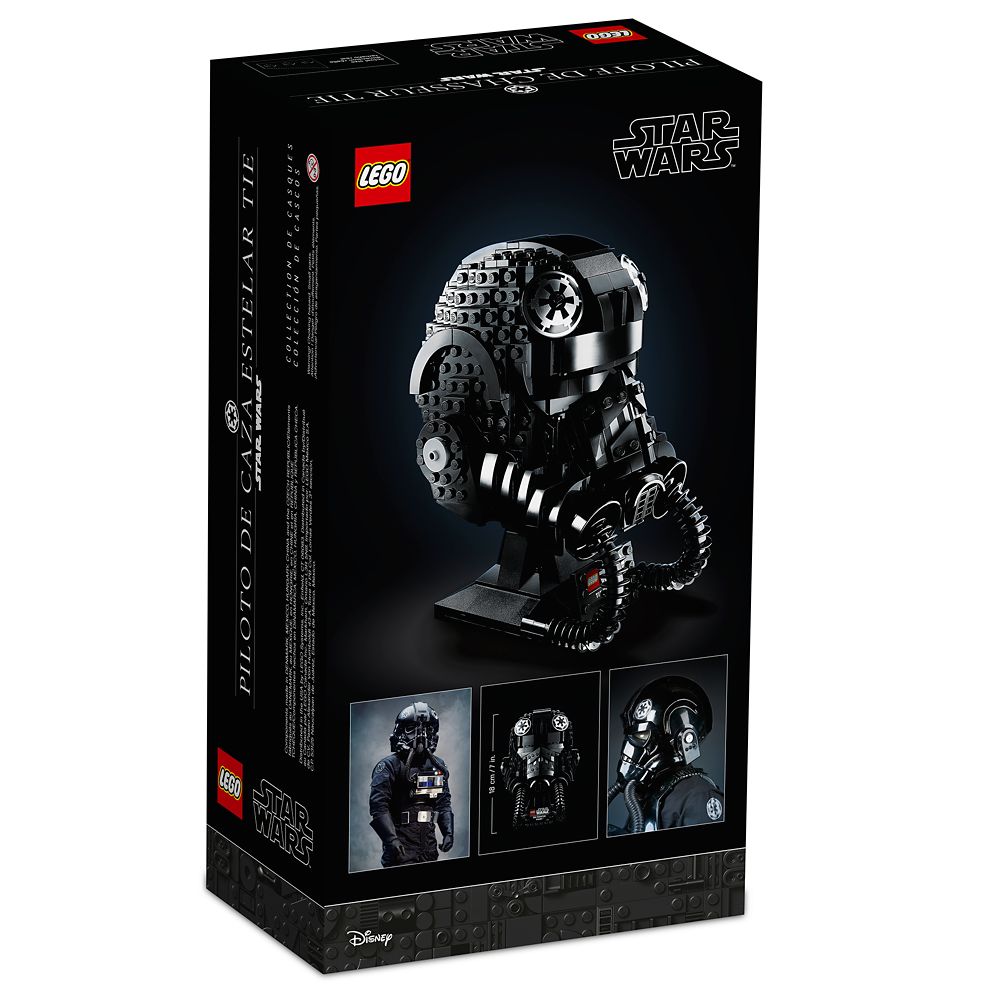 TIE Fighter Pilot Helmet Building Set by LEGO – Star Wars: The Empire Strikes Back 40th Anniversary