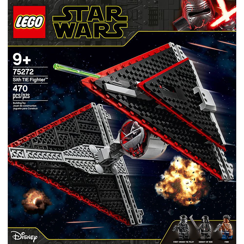 Sith TIE Fighter Building Set by LEGO – Star Wars: The Rise of Skywalker