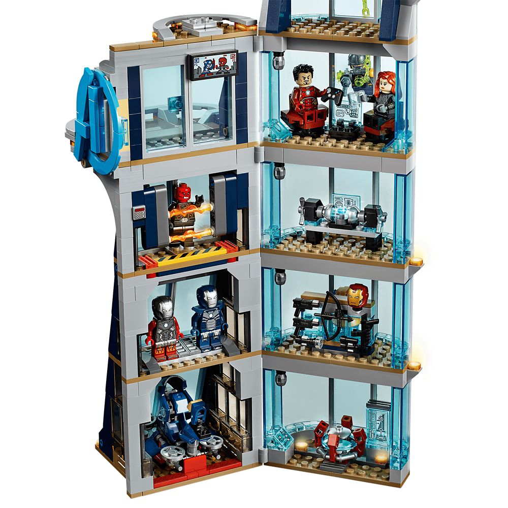 avengers tower playset