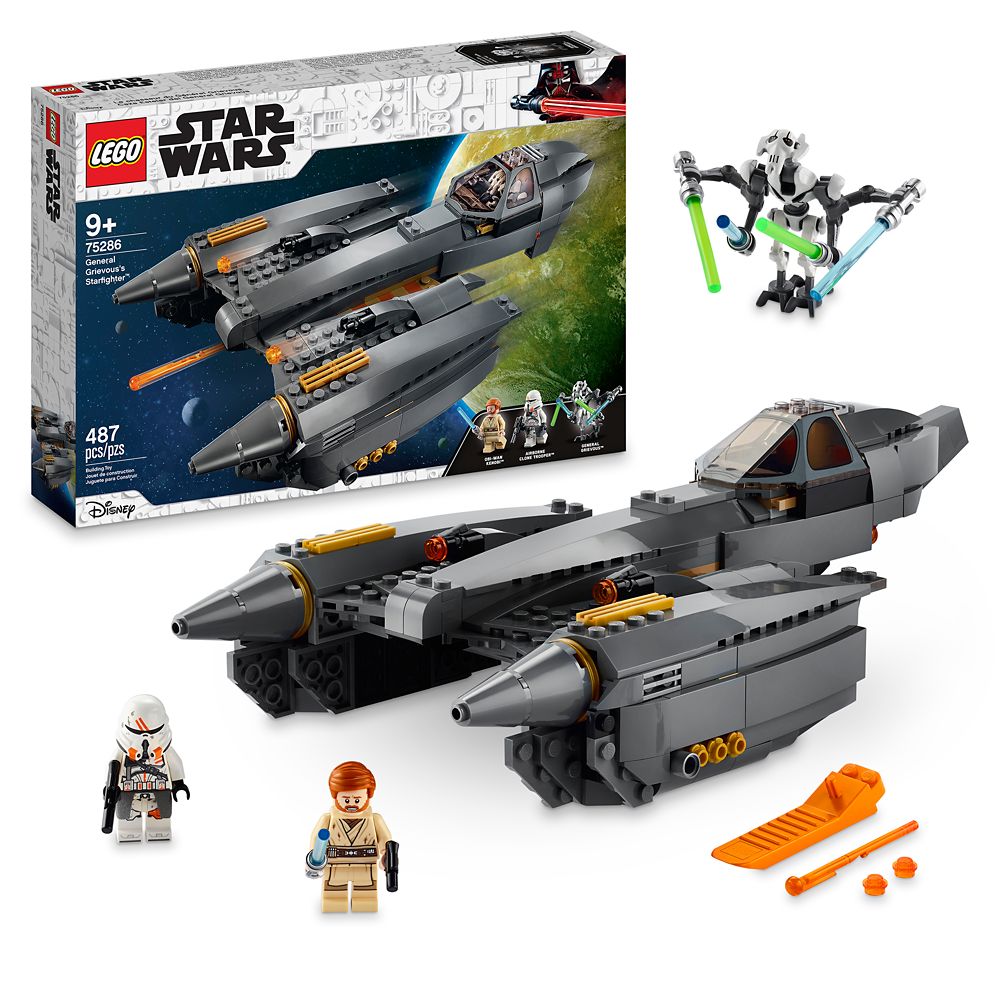 LEGO Star Wars 75286 General Grievous’s Starfighter 487 Pcs NEW! 