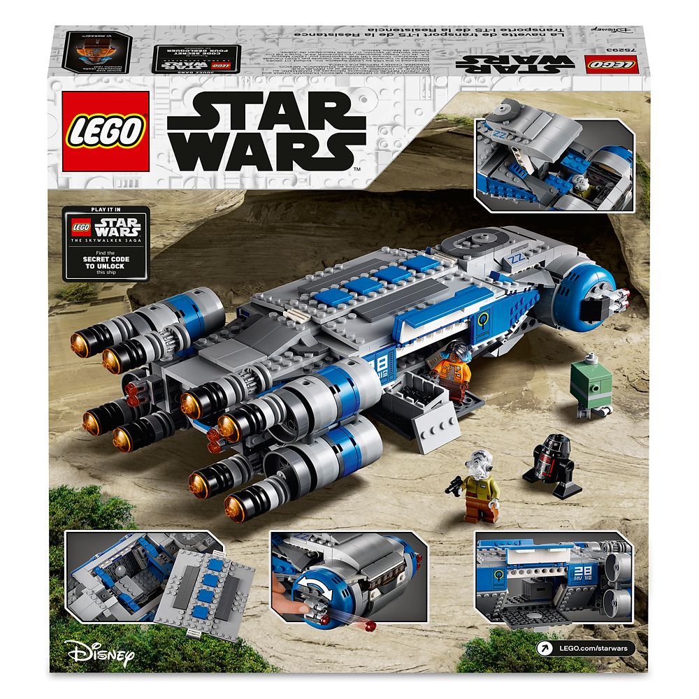 star wars lego transport ship