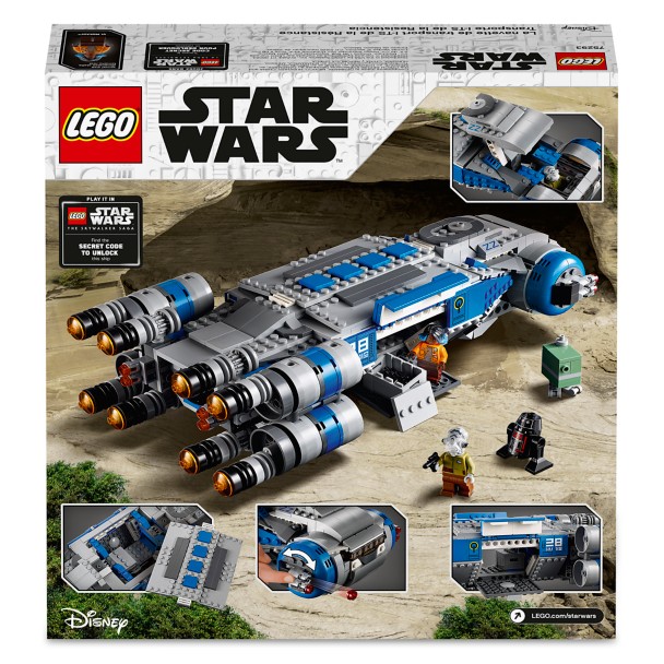 LEGO Star Wars Resistance I-TS Transport 75293 – Star Wars: Galaxy's Edge