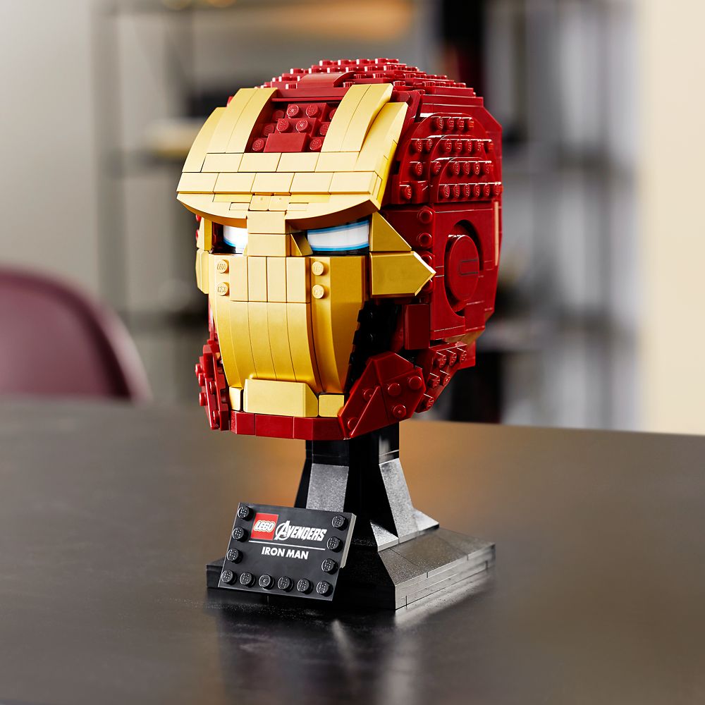 lego iron man helmet