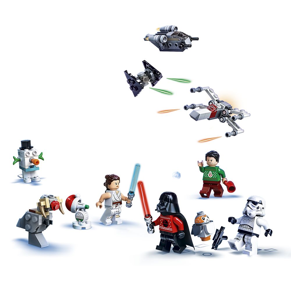 lego star wars advent calendar list