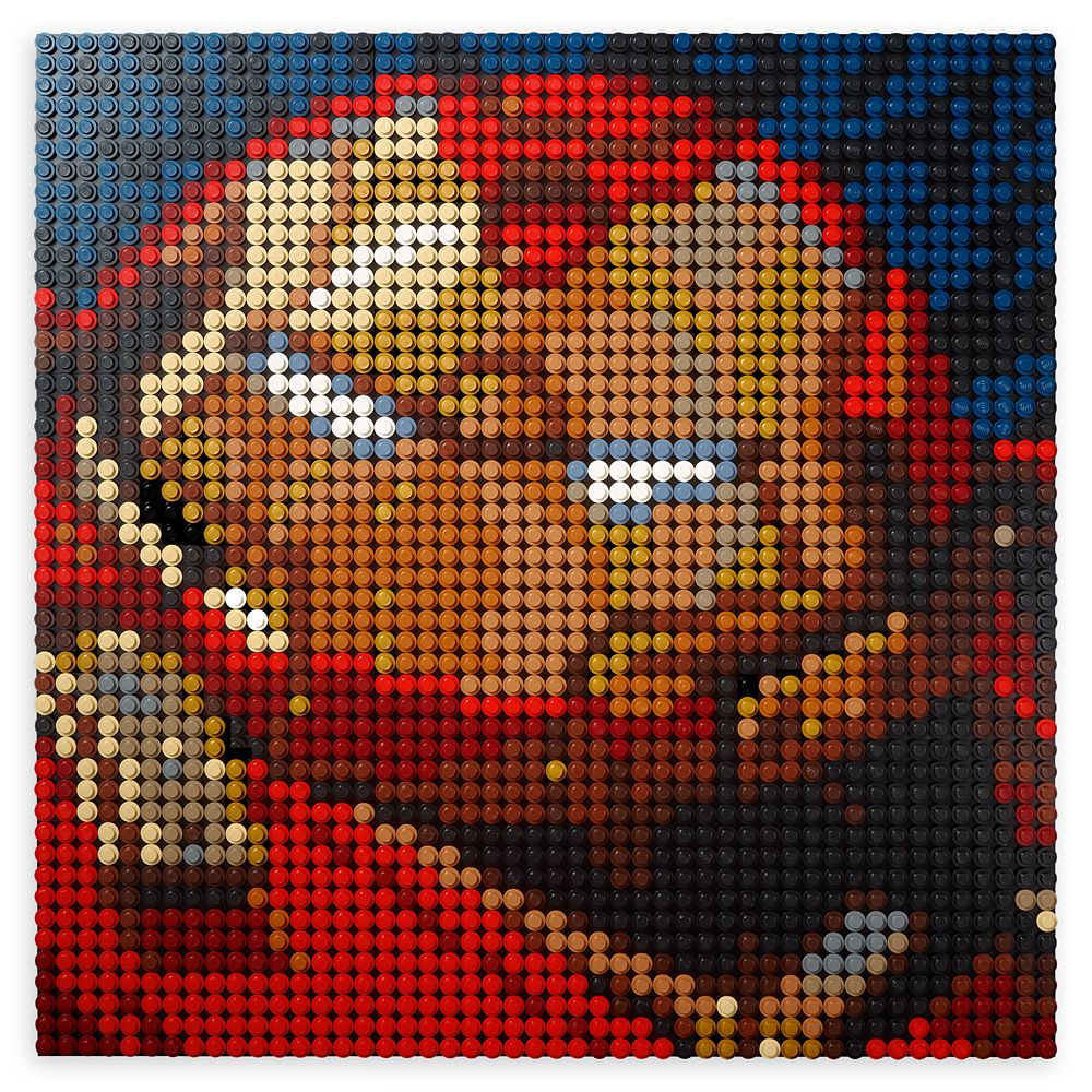 lego iron man animation