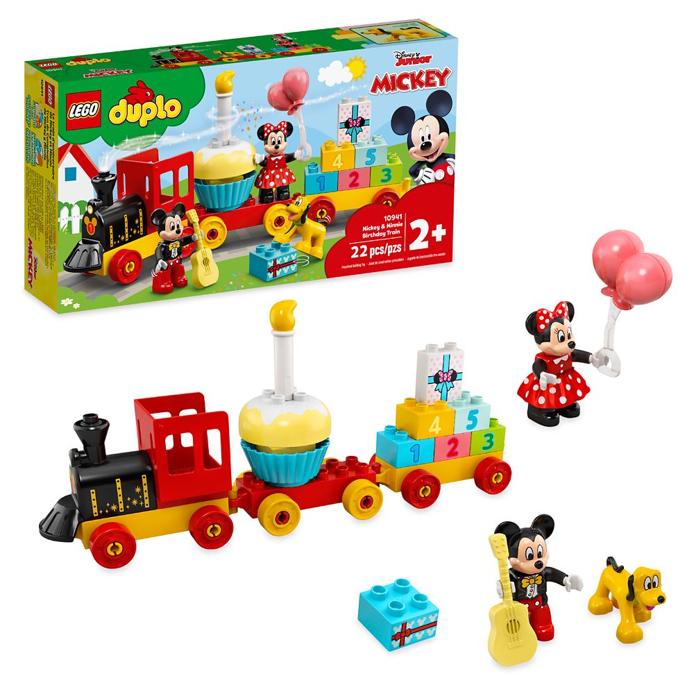 LEGO 10941 DUPLO Disney Le Train d'Anniversaire de Mickey et