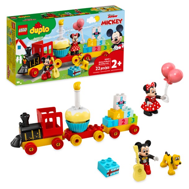 inflatie Uiterlijk verzending LEGO DUPLO Mickey & Minnie Mouse Birthday Train 10941 | shopDisney
