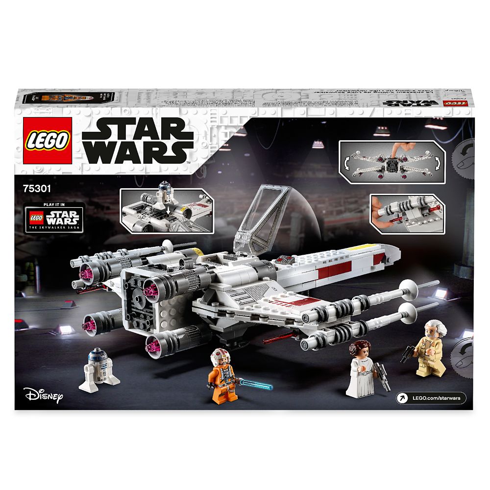 lego luke's x wing fighter