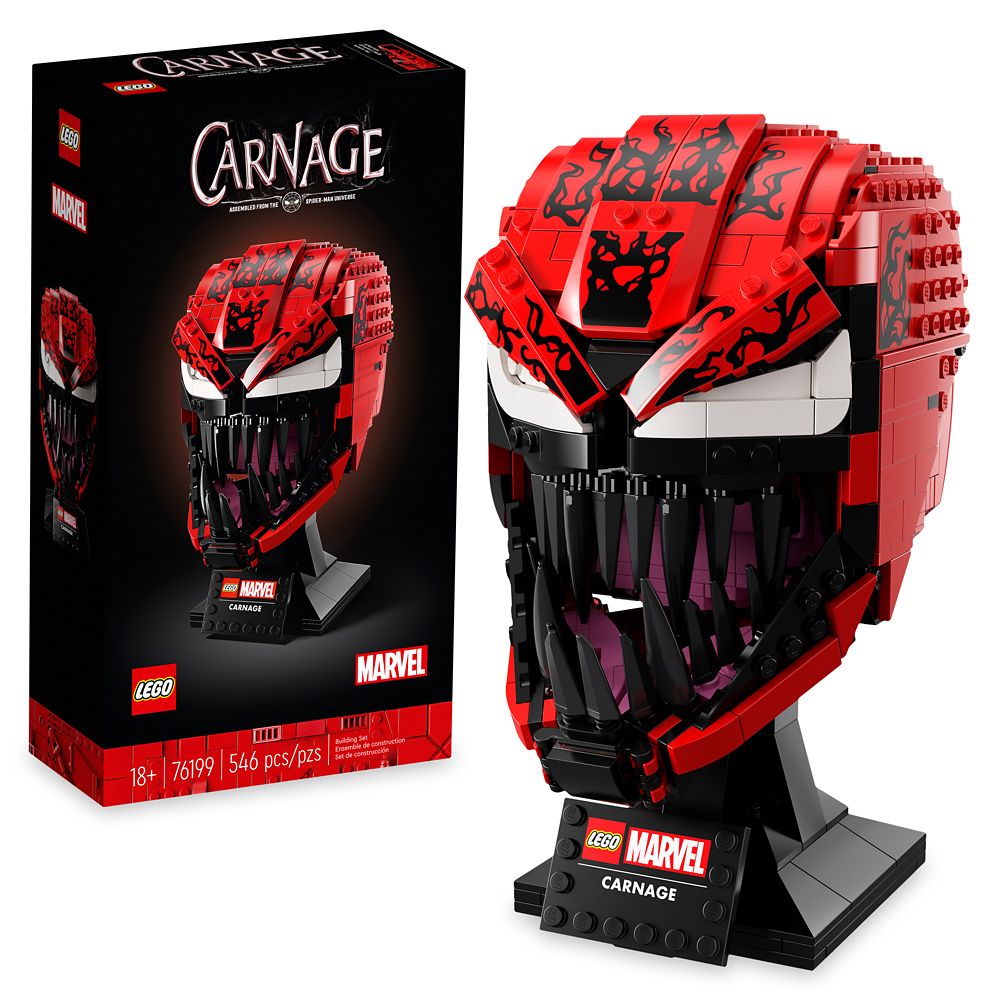 LEGO Marvel Carnage Helmet 76199  Spider-Man Official shopDisney