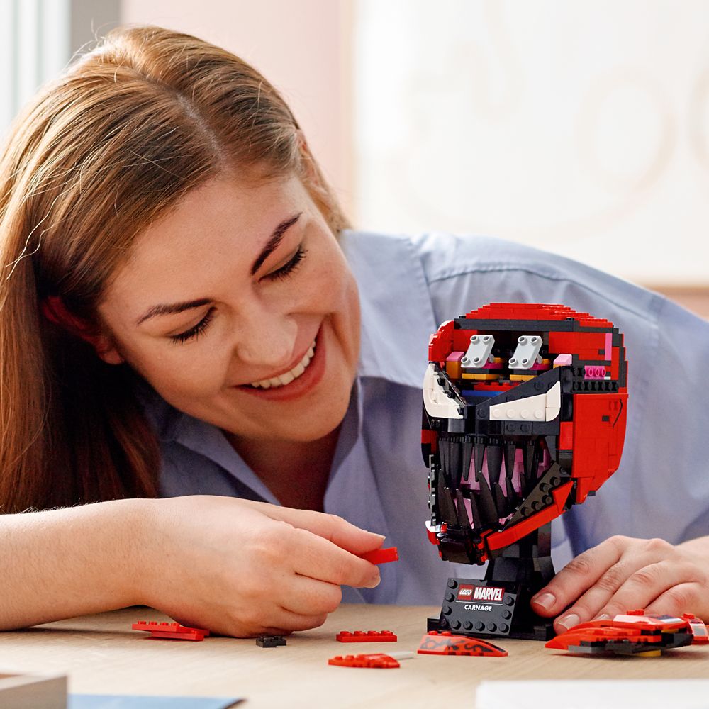 target lego carnage helmet
