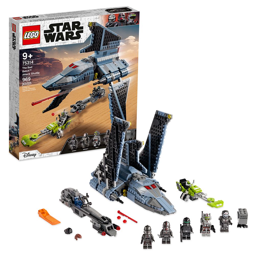 LEGO The Bad Batch Attack Shuttle 75314 – Star Wars was released today ...