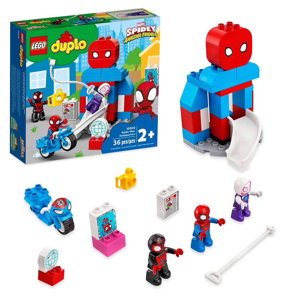 LEGO DUPLO Spider-Man Headquarters 10940  Marvel’s Spidey and His Amazing Friends Official shopDisney