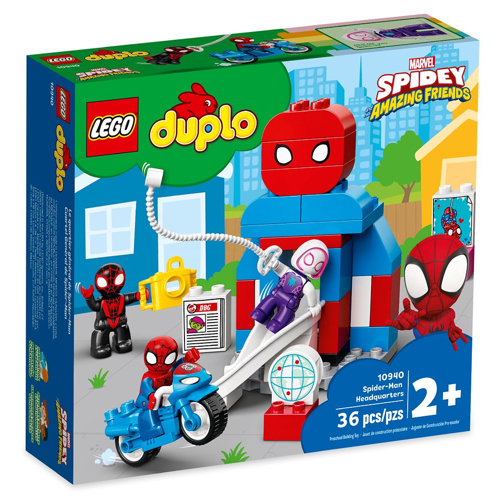 LEGO DUPLO Spider-Man Headquarters 10940 – Marvel's Spidey and His Amazing Friends