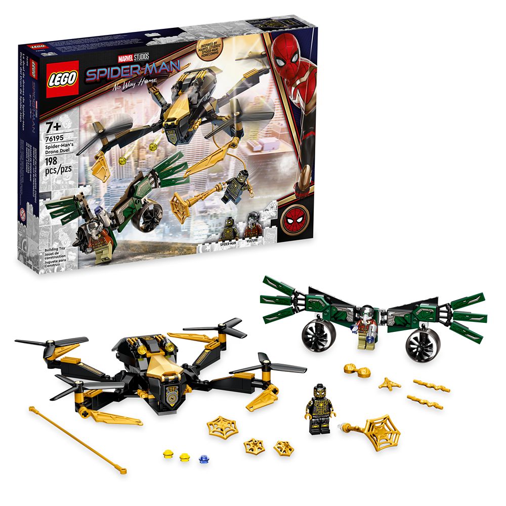 LEGO Spider-Man’s Drone Duel 76195 – Spider-Man: No Way Home now available